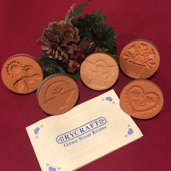 Rycraft Other - NWT❣️ RYCRAFT CERAMIC & TERRACOTTA COOKIE STAMPS❣️